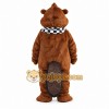 Brown Beaver Mascot Costume for Parties and Events Brown Beaver Mascot Costume for Parties and Events