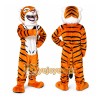Tiger Mascot Costume Orange and Black for Events Tiger Mascot Costume Orange and Black for Events