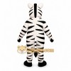 Zebra Mascot Costume Black and White Plush Outfit Zebra Mascot Costume Black and White Plush Outfit
