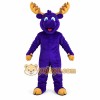Purple Moose Mascot Costume