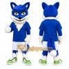 Blue Fox Mascot Costume