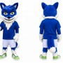 Blue Fox Mascot Costume