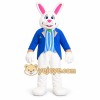 Blue Bunny Mascot Costume for Kids or Adults
