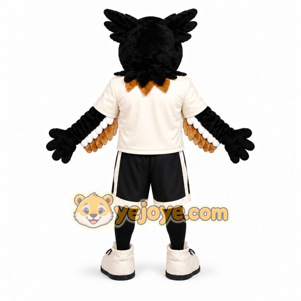 Brown Eagle Mascot Costume for Events and Performances Brown Eagle Mascot Costume for Events and Performances