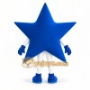 Blue Star Mascot Costume Blue Star Mascot Costume