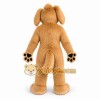 Dog Mascot Costume Cute Friendly Fur Tan Color Dog Mascot Costume Cute Friendly Fur Tan Color