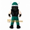 Green Viking Mascot Costume for Kids and Adults