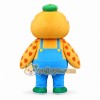 Yellow Owl Mascot Costume with Blue Overalls Yellow Owl Mascot Costume with Blue Overalls