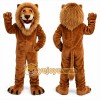 Brown Lion Mascot Costume for Kids and Adults Brown Lion Mascot Costume for Kids and Adults