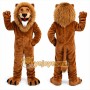 Brown Lion Mascot Costume for Kids and Adults