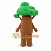 Brown Tree Mascot Costume with Green Leaves Brown Tree Mascot Costume with Green Leaves