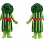 Green Broccoli Mascot Costume with Red Belt