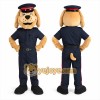 Blue Dog Police Mascot Costume
