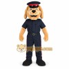 Blue Dog Police Mascot Costume