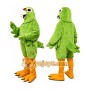 Green Parrot Mascot Costume