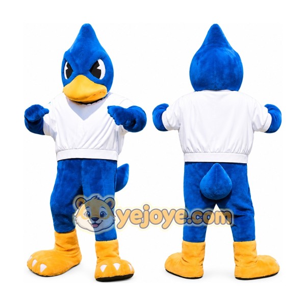 Blue Bird Mascot Costume