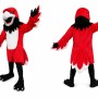 Red Bird Mascot Costume