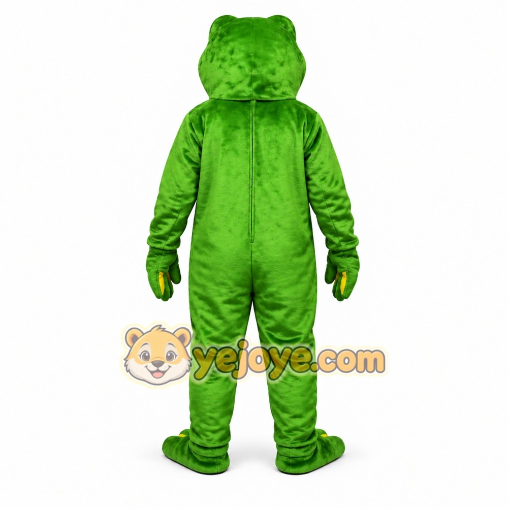 Green Frog Mascot Costume for Kids and Adults Green Frog Mascot Costume for Kids and Adults