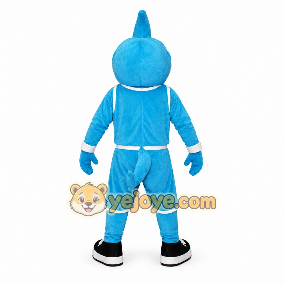 Blue Shark Mascot Costume for Parties and Events Blue Shark Mascot Costume for Parties and Events