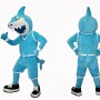 Blue Shark Mascot Costume for Parties and Events