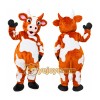 Orange Cow Mascot Costume for Kids and Adults Orange Cow Mascot Costume for Kids and Adults