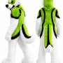 Green and White Husky Dog Mascot Costume for Events