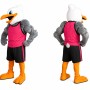 Pink Bird Mascot Costume