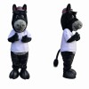 Black Horse Mascot Costume for Kids and Adults