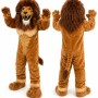 Brown Lion Mascot Costume for Kids and Adults