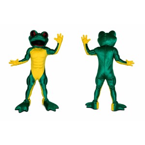 Green Frog Mascot Costume for Parties and Events