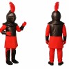 Red Knight Mascot Costume