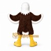 Brown Eagle Mascot Costume