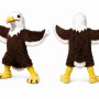 Brown Eagle Mascot Costume
