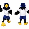 Blue Bird Eagle Mascot Costume for Events and Performances