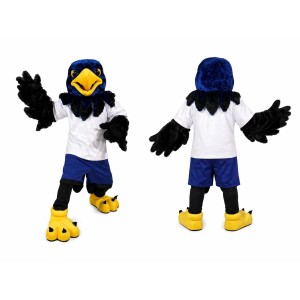 Blue Bird Eagle Mascot Costume for Events and Performances