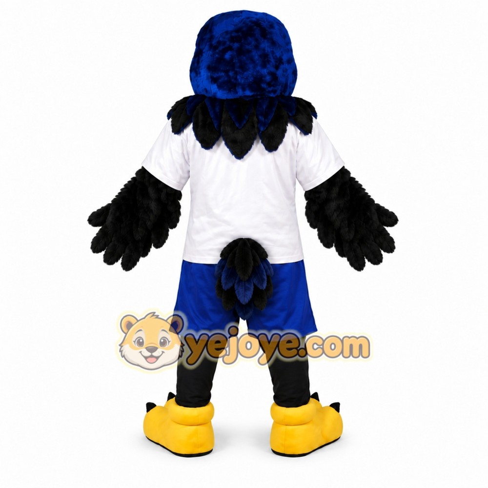 Blue Bird Eagle Mascot Costume for Events and Performances