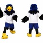 Blue Bird Eagle Mascot Costume for Events and Performances