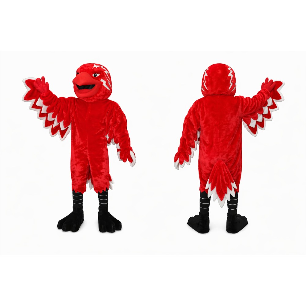 Red Bird Mascot Costume