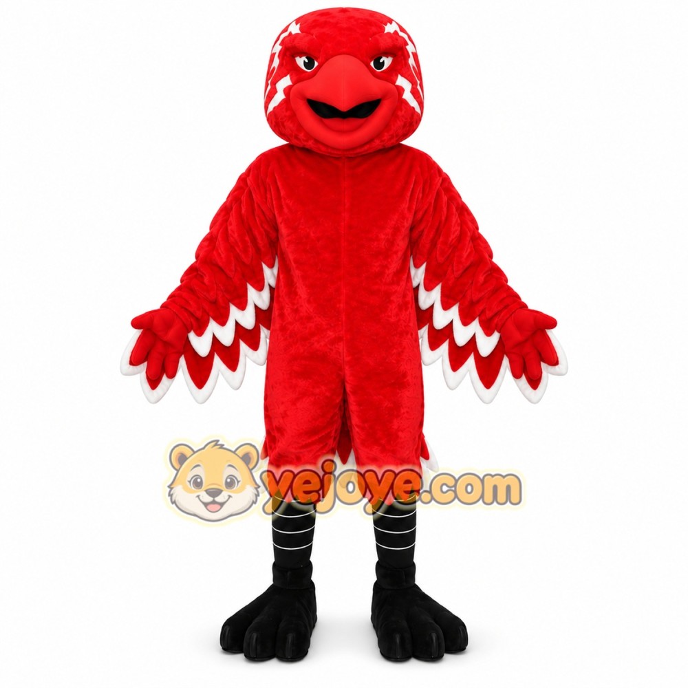 Red Bird Mascot Costume