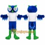 Blue Owl Mascot Costume