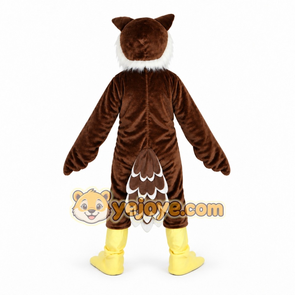 Brown Owl Mascot Costume for Parties and Events Brown Owl Mascot Costume for Parties and Events