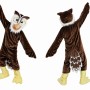 Brown Owl Mascot Costume for Parties and Events