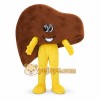 Brown Liver Mascot Costume for Parties Events Brown Liver Mascot Costume for Parties Events