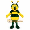 Green and Yellow Bee Mascot Costume Green and Yellow Bee Mascot Costume