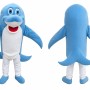 Blue Shark Mascot Costume for Kids and Adults