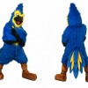 Blue Greater Roadrunner Mascot Costume for Parties and Events
