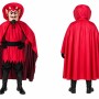 Red Devil Mascot Costume with Cape