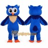 Blue Owl Mascot Costume for Parties and Events Blue Owl Mascot Costume for Parties and Events