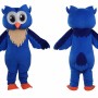 Blue Owl Mascot Costume for Parties and Events