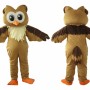 Brown Owl Mascot Costume for Kids and Adults